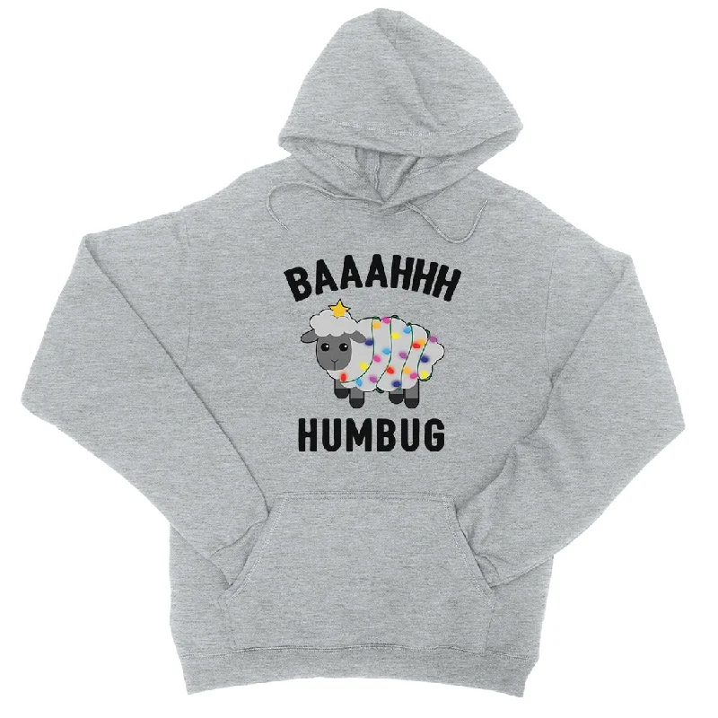 Baaahhh Humbug Unisex Hoodie