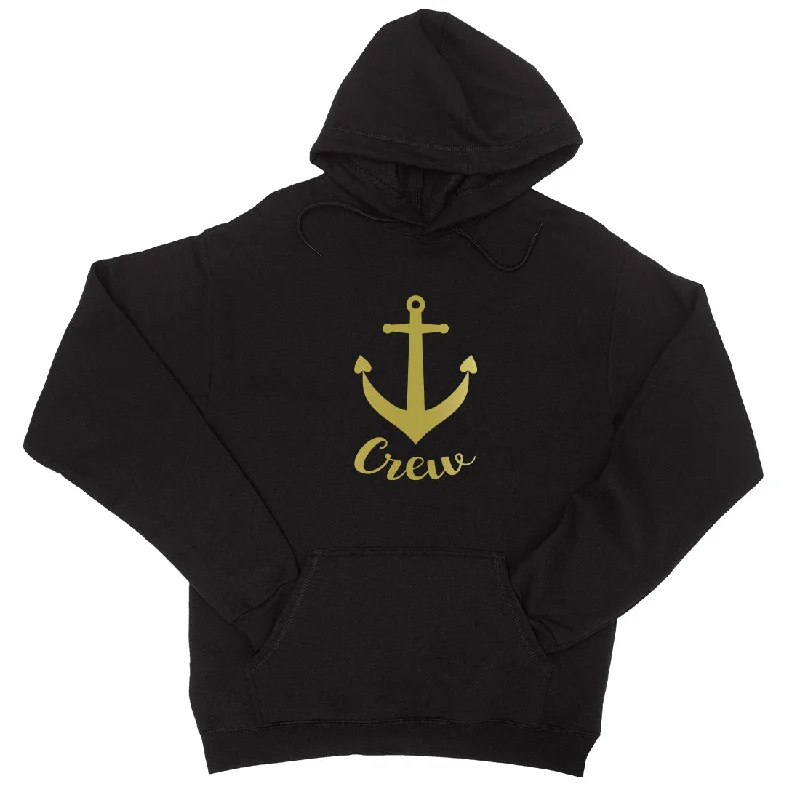 Black / X-Small / Crew Anchor-GOLD