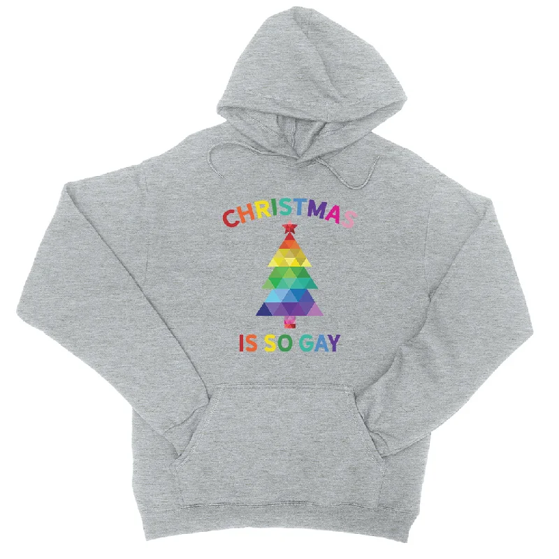 Christmas So Gay Unisex Hoodie