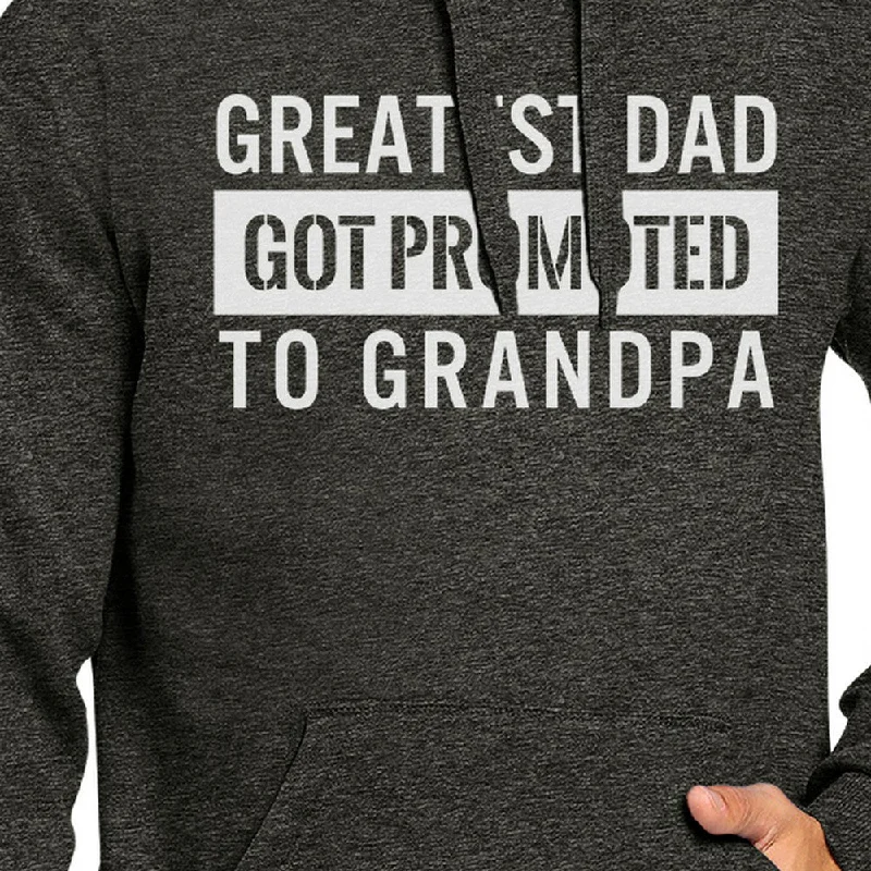 Dad Got promoted To Grandpa Hoodie Pregnancy Announcement Gift Idea