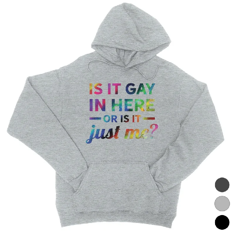 LGBT Gay In Here Rainbow Unisex Hoodie