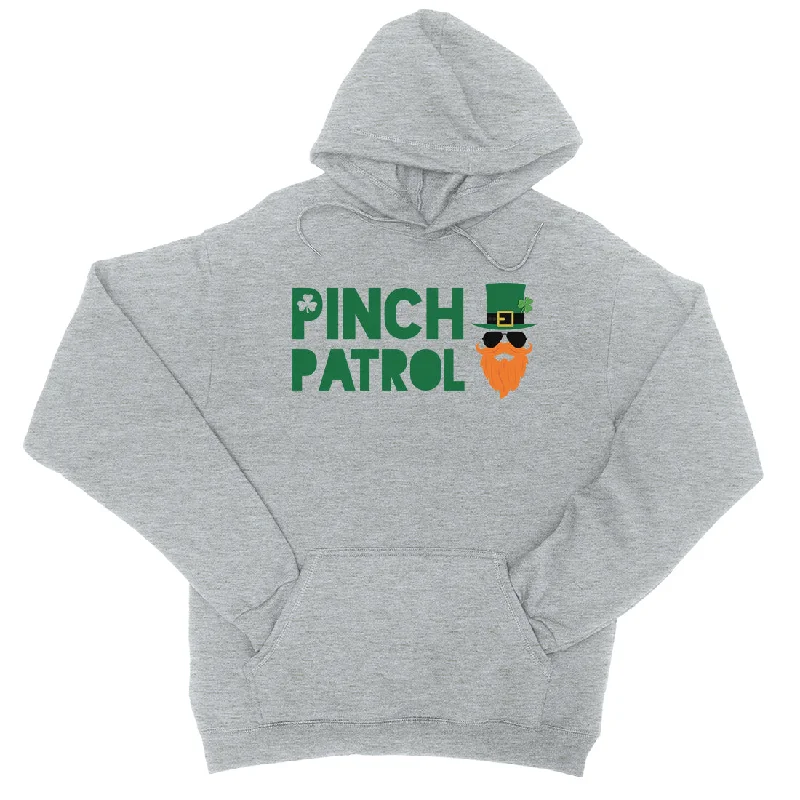 Pinch Patrol Leprechaun Unisex Hoodie For Saint Patrick's Day