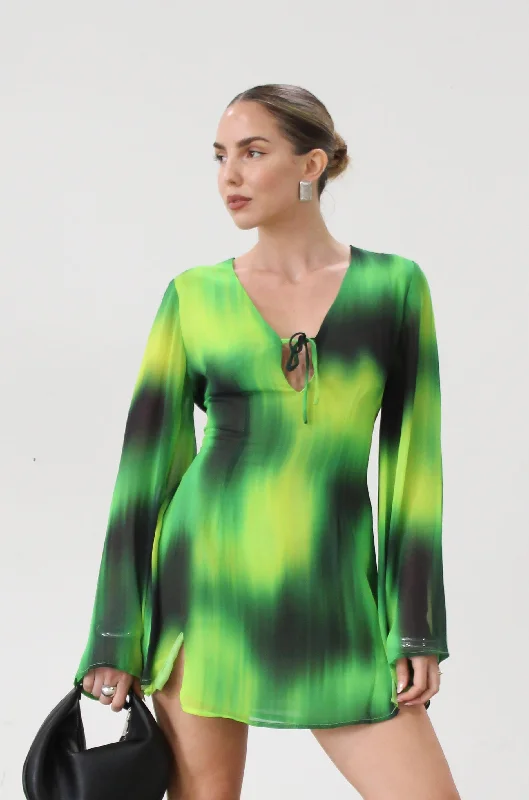 Anura Mini Dress by Runaway The Label Stylish Ruffle Mini Dress